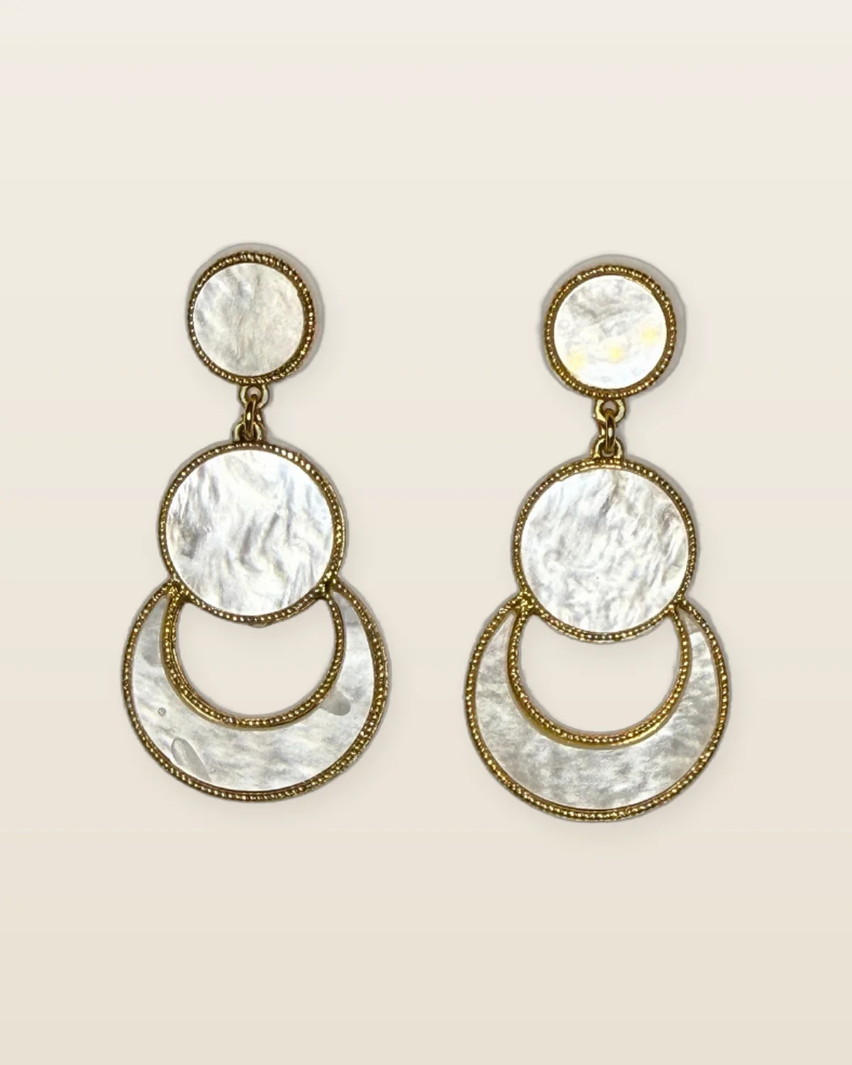 Chandni Earrings, gold