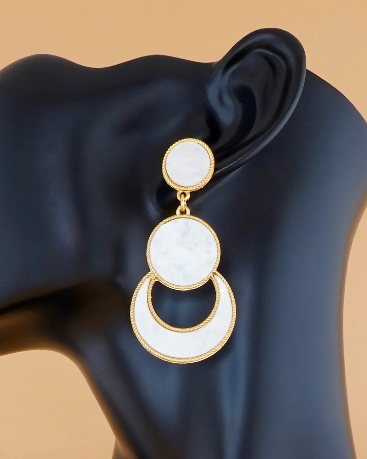 Chandni Earrings, gold